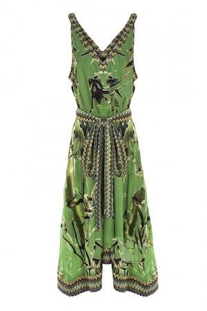 Silk Devore Dress