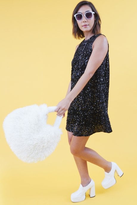 Bamboo Eco Faux Fur Bag
