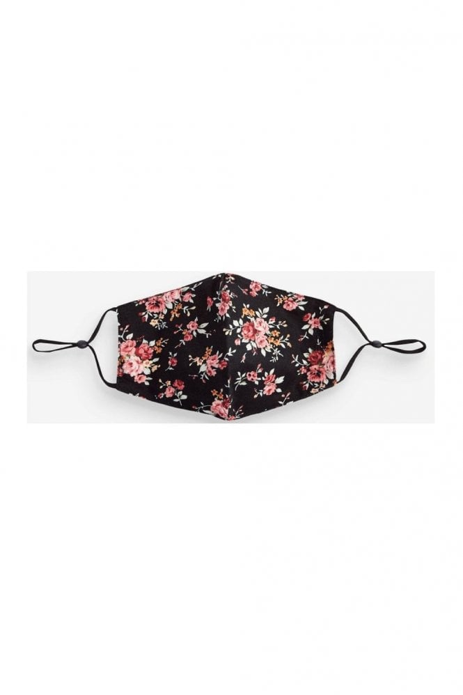 JAYLEY Black Reusable Cotton Fashion Face Mask