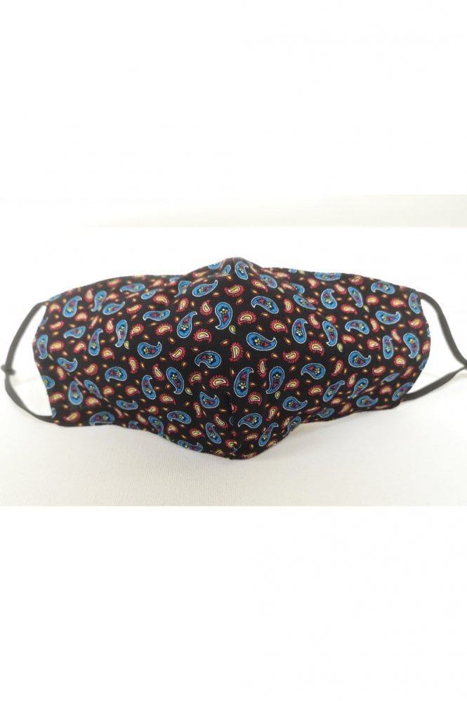 JAYLEY Black Reusable Cotton Fashion Face Mask