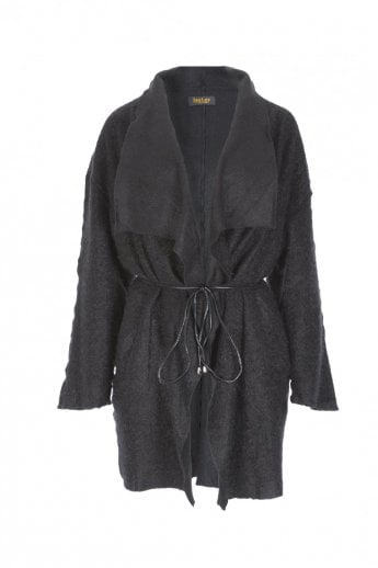 Black Silk Blend Jacket