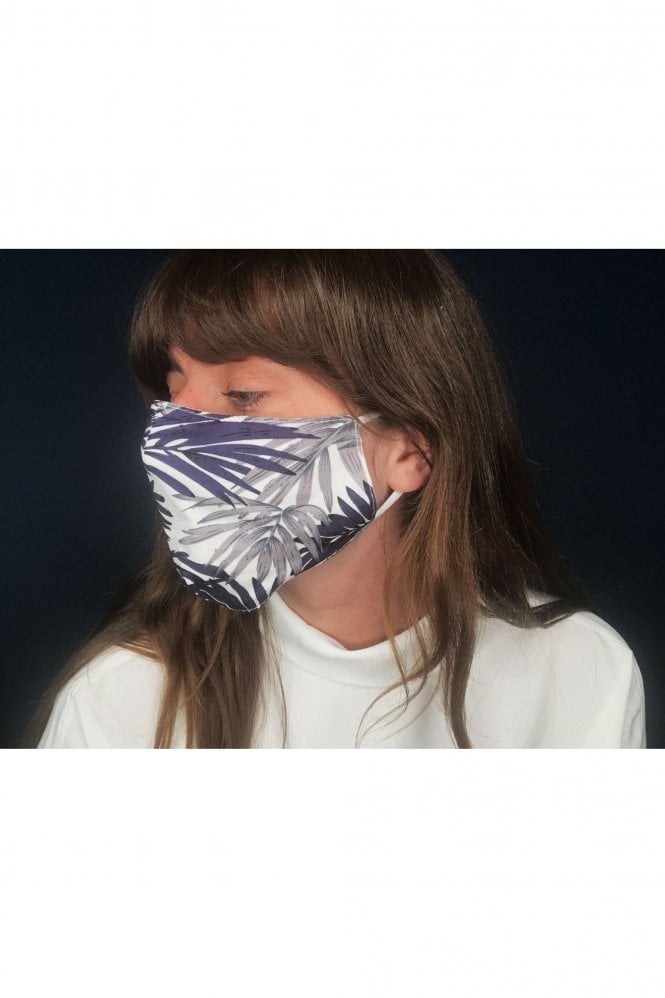JAYLEY Blue Reusable Cotton Fashion Face Mask