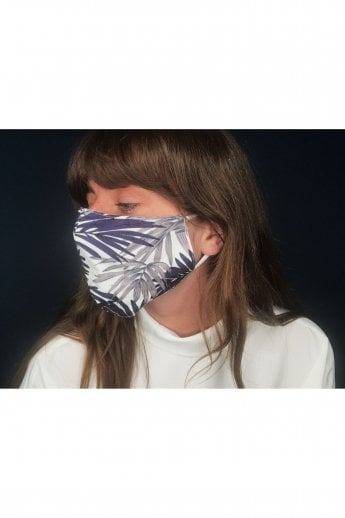 Blue Reusable Cotton Fashion Face Mask