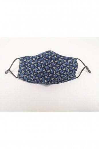 Blue Reusable Cotton Fashion Face Mask