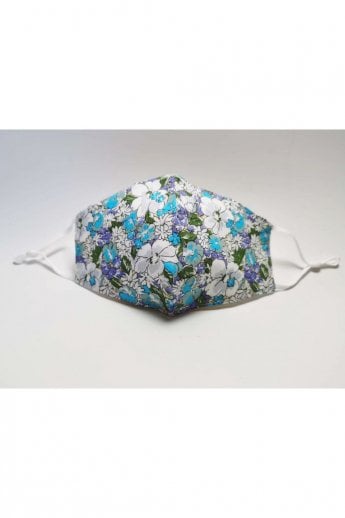 Blue Reusable Fashion Face Mask