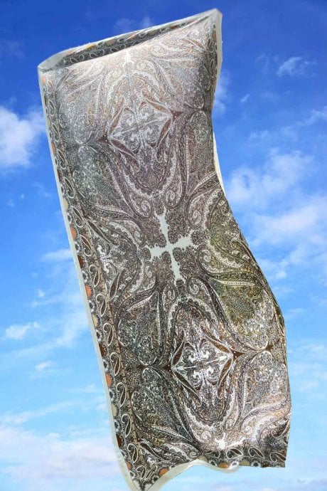 Cashmere and Silk Blend Multiway Wrap