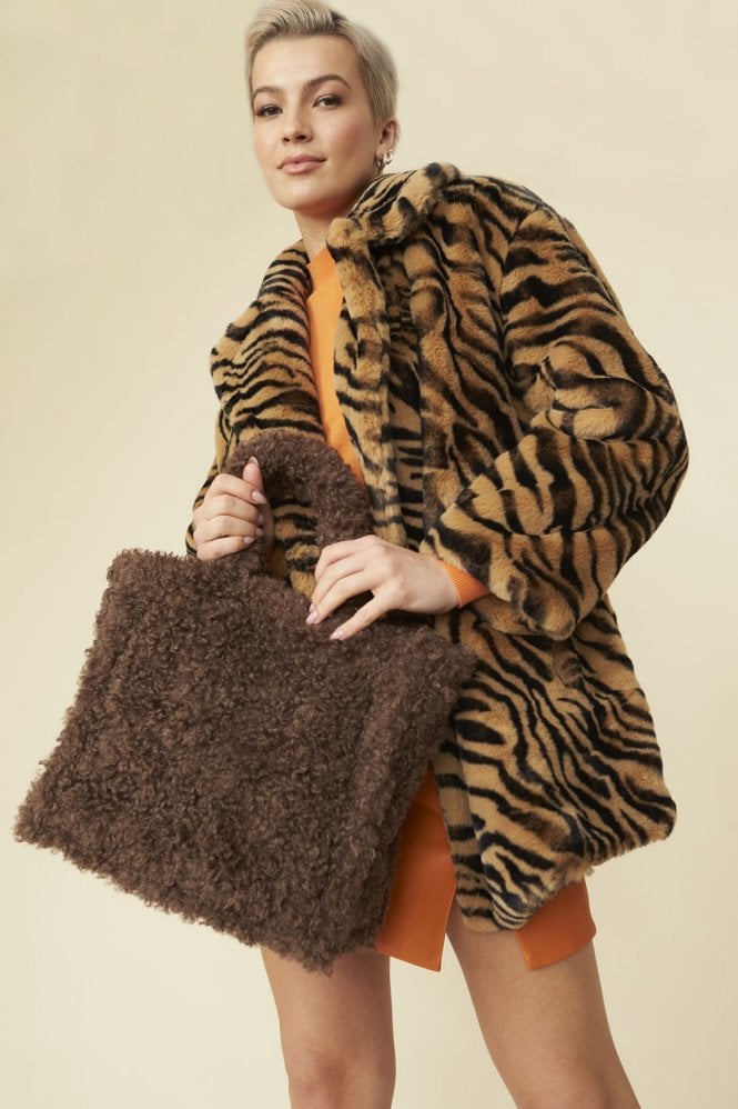 JAYLEY Chocolate Borg Tote Bag