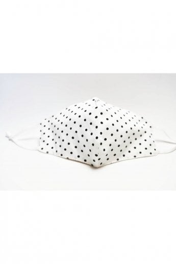 Cream Cotton Fashion Face Mask