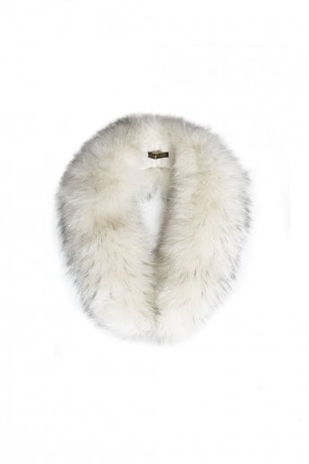 Cream Fox Fur Collar