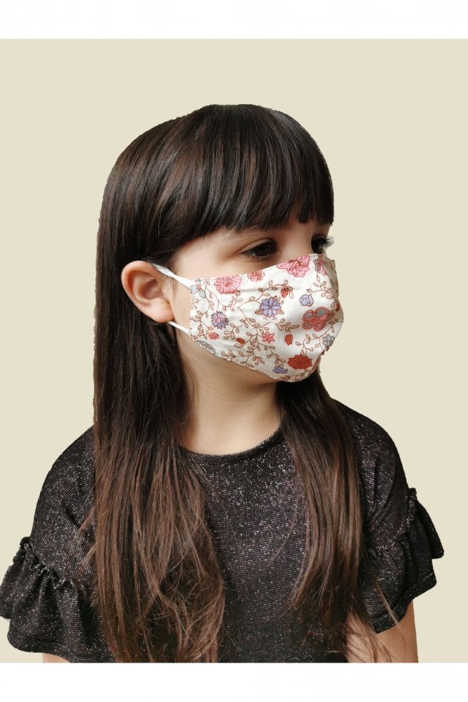 JAYLEY Cream Reusable Cotton Fashion Face Mask