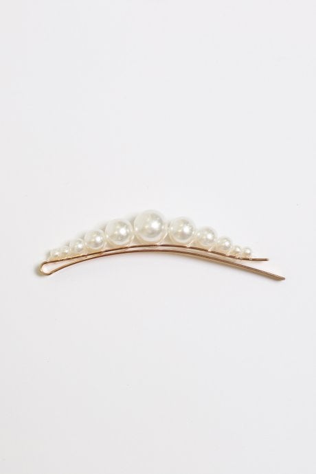 Ella Faux Pearl Slide Clip