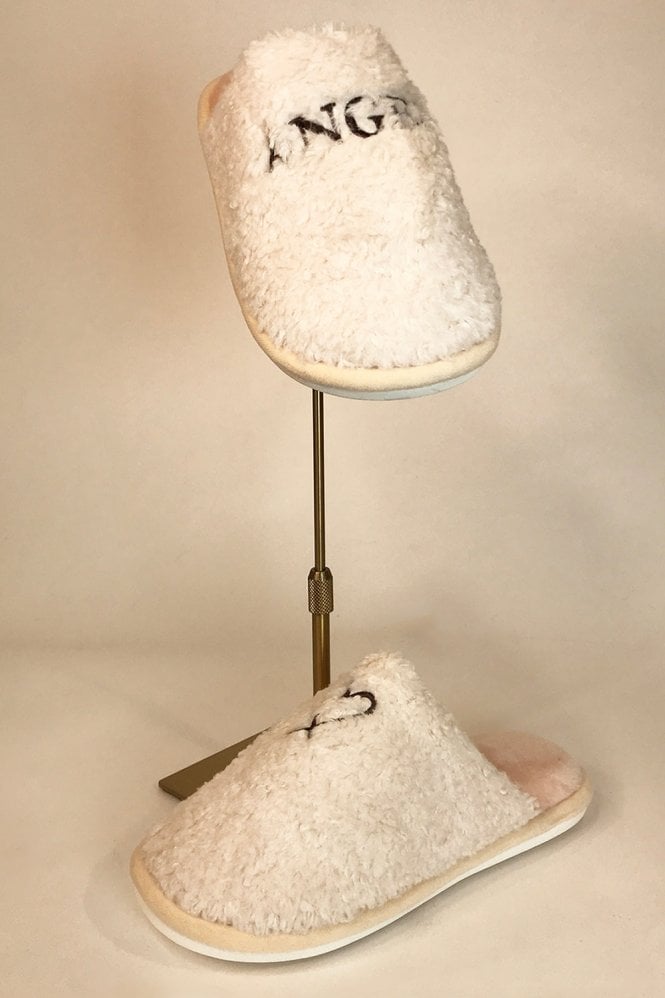 JAYLEY Faux Fur Angel Slippers