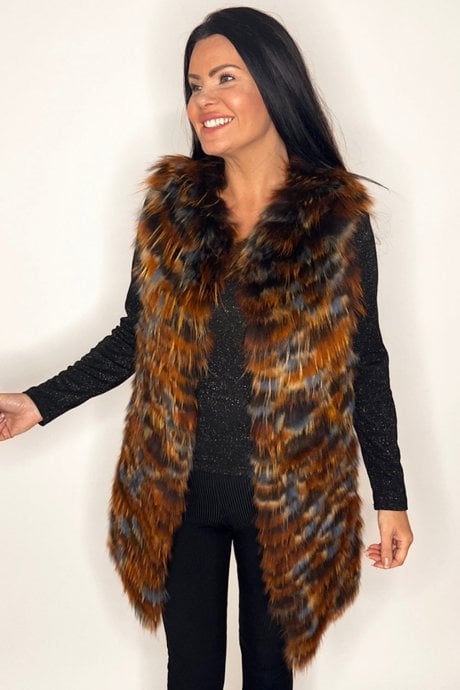 Fox Fur Gilet