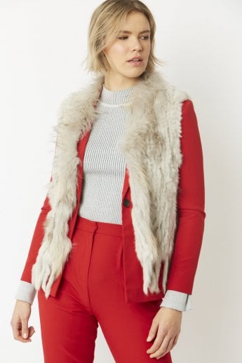 Grey Fox and Coney Fur Gilet