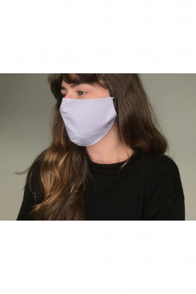 JAYLEY Grey Unisex Fashion Face Mask with Filter Pocket