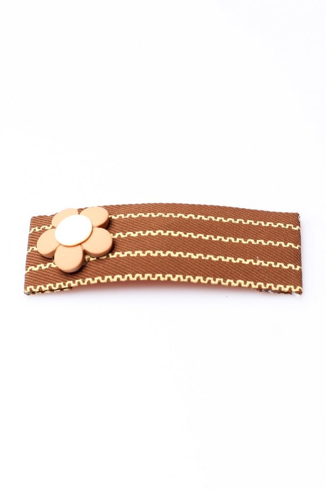 JAYLEY Hand Made Faux Leather Hair Clip