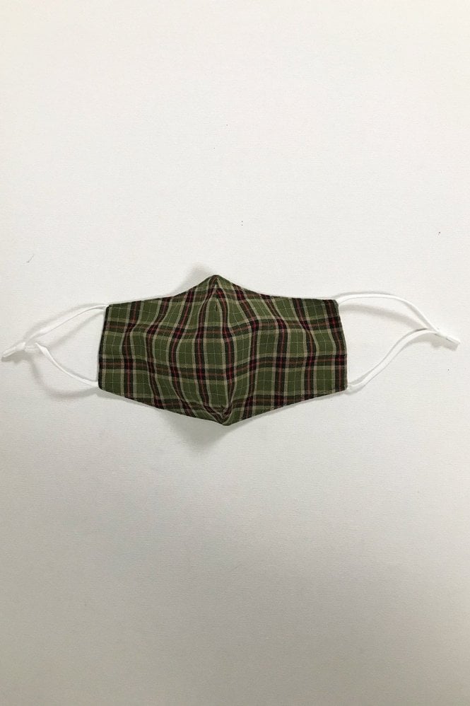 JAYLEY Khaki Reusable Fashion Face Mask with Filter Pocket