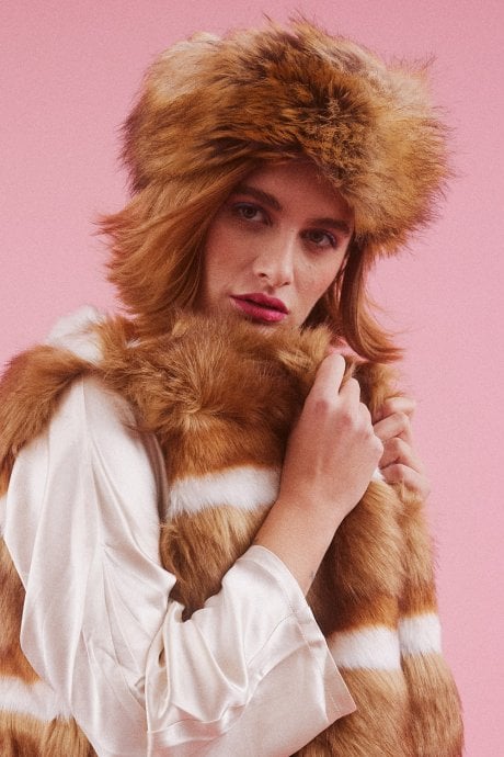 Mocha Faux Fur Headband