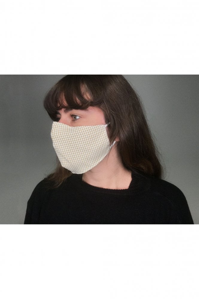JAYLEY Mocha Reusable Fashion Face Mask with Filter Pocket
