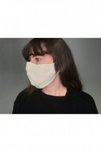 Mocha Reusable Fashion Face Mask with Filter Pocket
