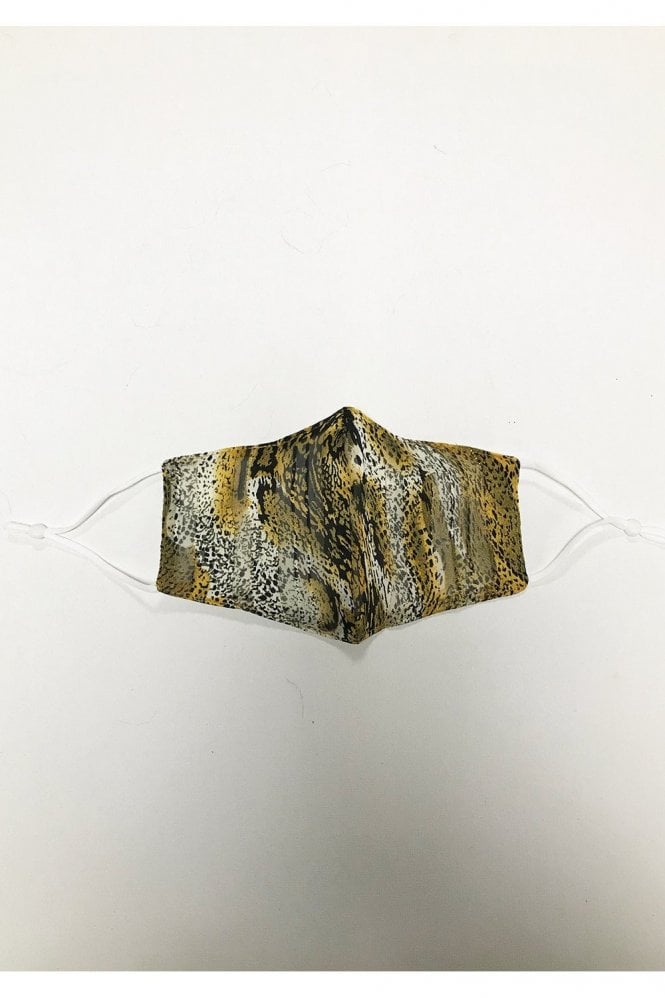 JAYLEY Mocha Silk Reusable Fashion Face Mask