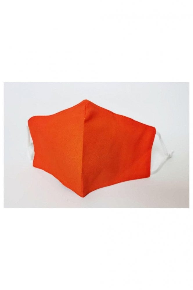 JAYLEY Orange Unisex Fashion Face Mask with Filter Pocket