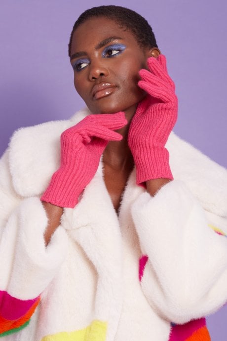 Pink Banana Peel Blend Gloves