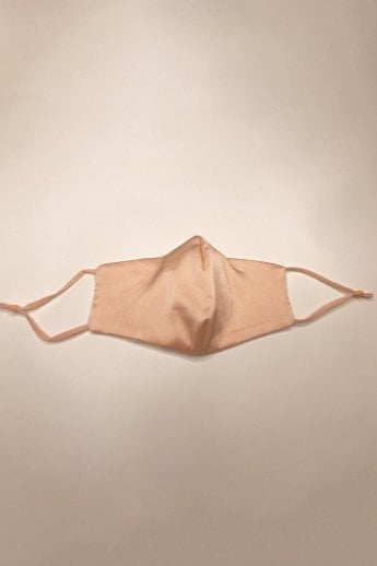 Pink Mulberry Silk Face Mask