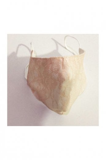 Pink Reusable Lace and Cotton Fashion Face Masks