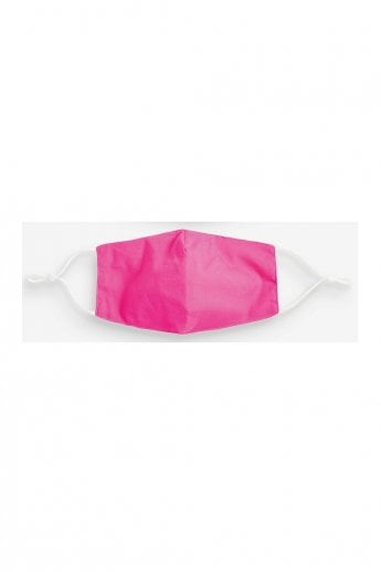 Pink Unisex Block Colour Fashion Cotton Face Mask