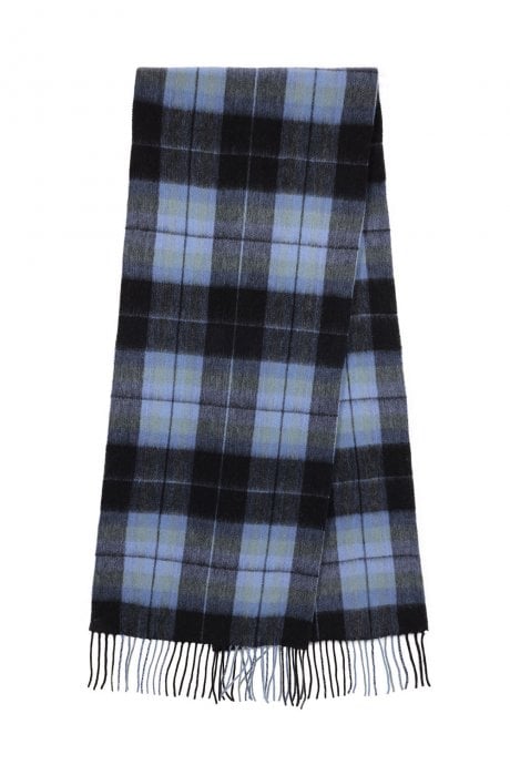 Pure Lambswool Checked Scarf
