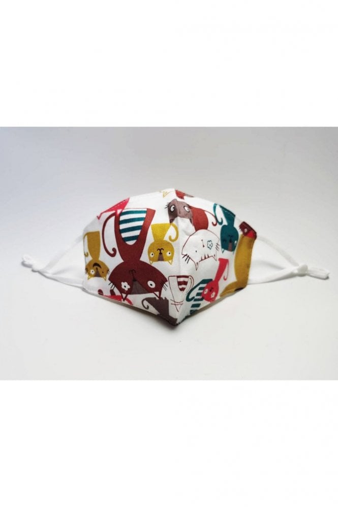 JAYLEY Red Fashion Face Mask - Inocrrect SKU