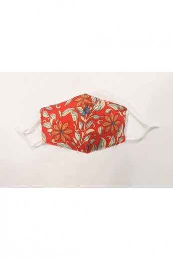 Red Reusable Cotton Fashion Face Mask