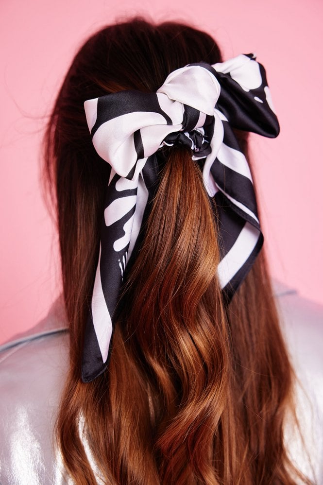 JAYLEY Silk Blend Hair Scarf