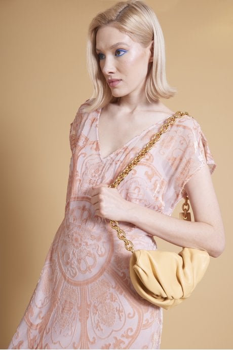 Yellow ECO Charlotte Leather Bag